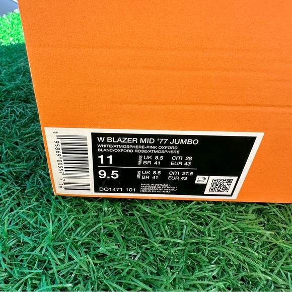 Nike Blazer Mid ‘77 Jumbo White / Atmosphere - Pink Oxford - Picture 6 of 13